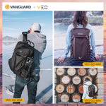 精嘉VEO GO 37M | 42M | 46M | 专业摄影包 | 双肩包 | 时尚 | 大容量 | 扩张袋口 | 独立口袋 | 可分仓 | 轻旅行 | 微单相机包 | 富士 XT-30 | 佳能m50 90D | 索尼 Alpha 7 全画幅   |1机2镜  | 1机3镜 | 轻旅行