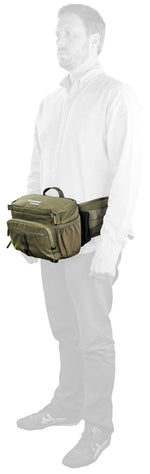 精嘉 ENDEAVOR BAG 400 | 户外专业腰包  | 双筒望远镜 |专业| 军事 观鸟 | 防雨罩 | 防汗透气 |军绿色